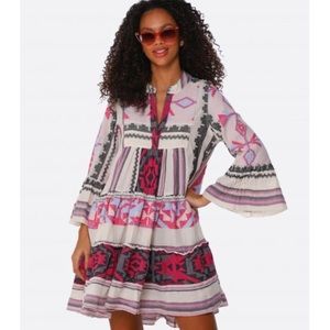 NWT Pearl and Caivar Zakar Mini Dress